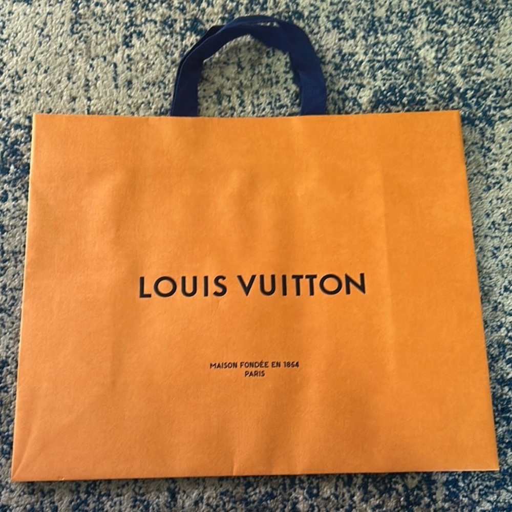 Louis Vuitton shopping bag